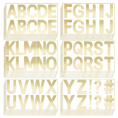 PVC Letter Stickers AJEW-WH0332-82-1