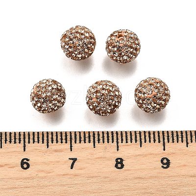 Czech Glass Rhinestones Beads LS-RB-E482-8mm-362-1