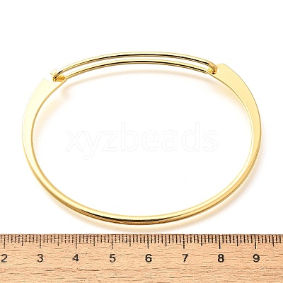 Brass Bangles BJEW-K153-02G-1