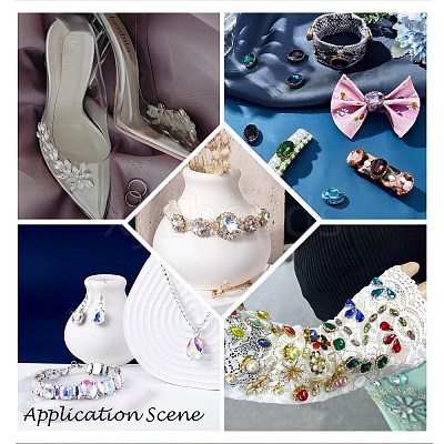 Sew on Rhinestone GLAA-N048-001B-07-1