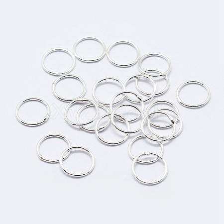 925 Sterling Silver Soldered Closed Jump Rings STER-F036-03S-1x9-1