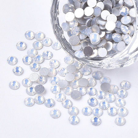 Glass Rhinestone Flat Back Cabochons RGLA-S002-08SS-35-1