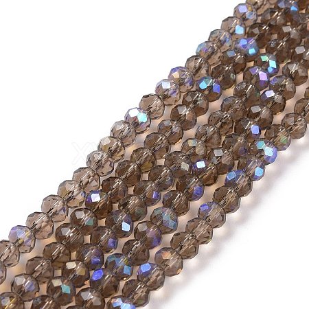 Electroplate Glass Beads Strands LS-EGLA-A034-T8mm-L06-1
