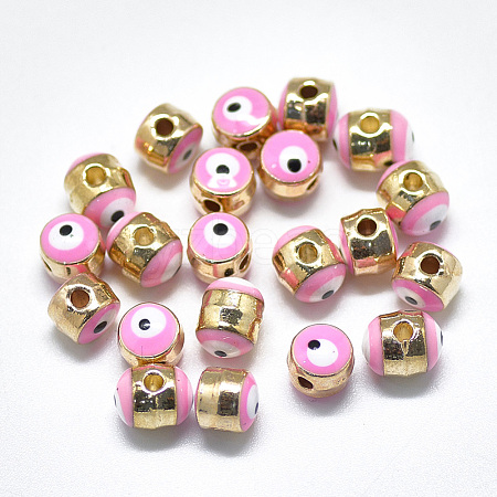 Alloy Enamel Beads ENAM-S117-01D-1