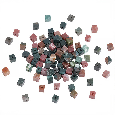 90Pcs Natural Indian Agate Beads G-PA0002-54-1