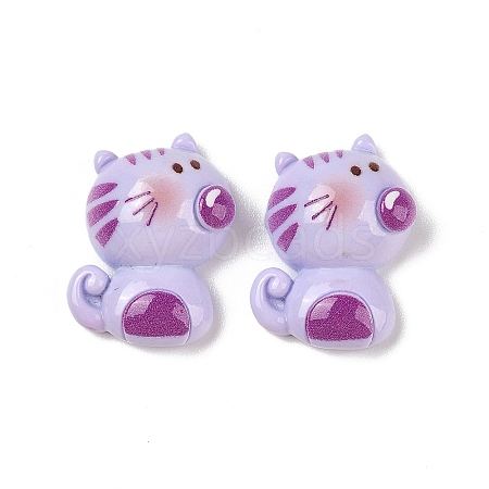 Opaque Resin Animal Decoden Cabochons RESI-Q230-08F-1