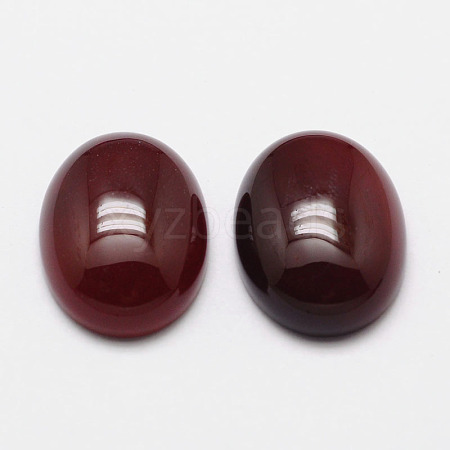 Natural Agate Cabochons G-K021-40x30mm-01-1
