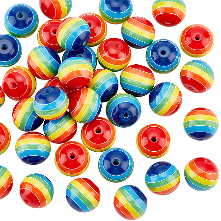 ARRICRAFT Opaque Acrylic Beads SACR-AR0001-12-1