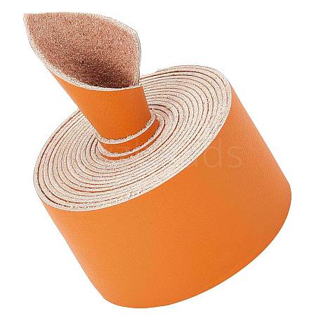 Flat Microfiber Imitation Leather Cord LC-WH0006-07C-05-1