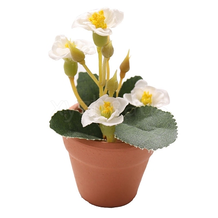 Porcelain Potted Plant Miniature Ornaments PW-WG934EA-01-1