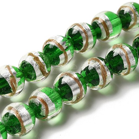 Lampwork Beads Strands LAMP-E036-07C-1