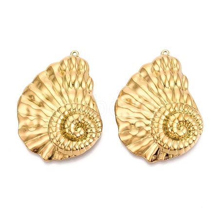 304 Stainless Steel Pendants STAS-T065-36G-1