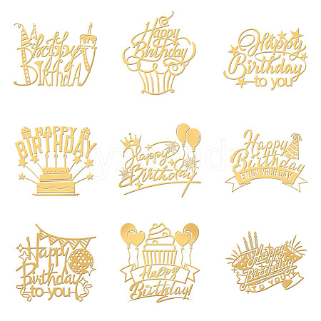 Nickel Decoration Stickers DIY-WH0450-063-1