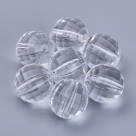 Transparent Acrylic Beads TACR-Q254-30mm-V01-1