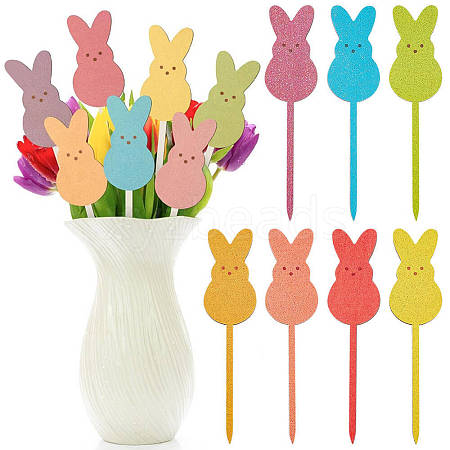 14Pcs Wooden Picks for Vase Decorations AJEW-CN0006-51B-1