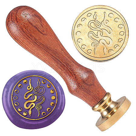 Wax Seal Stamp Set AJEW-WH0208-1101-1