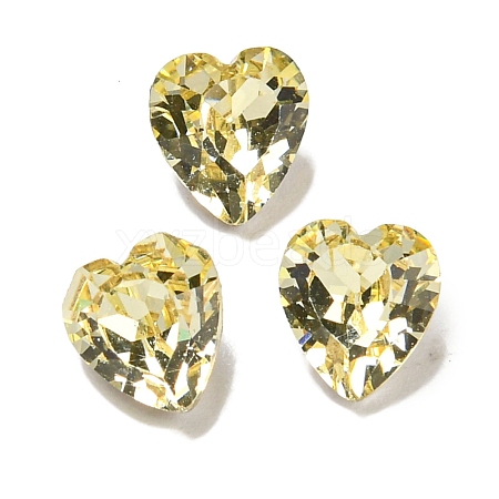 Glass Rhinestone Cabochons RGLA-L029-16A-213-1