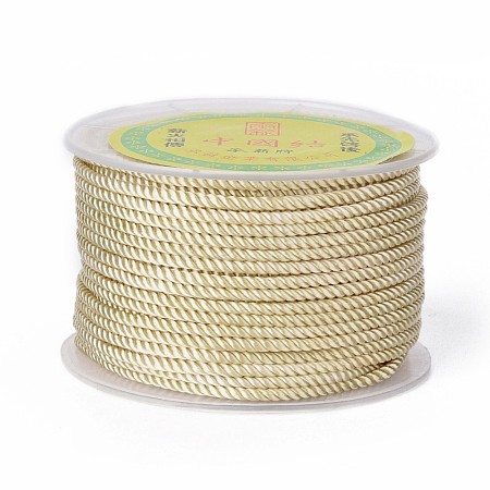 Polyester Milan Cord for DIY Jewelry Craft Making OCOR-F011-D08-1