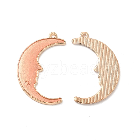 Alloy Enamel Pendants ENAM-E005-01G-06-1