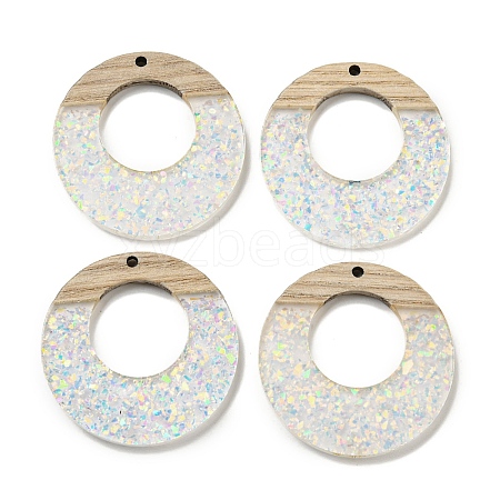 Wooden Pendants FIND-B042-09B-1