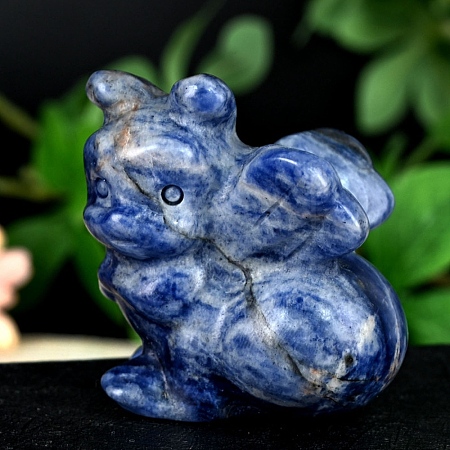 Natural Sodalite Carved Bee Figurines PW-WG554BF-03-1