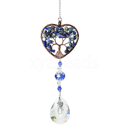 Big Pendant Decorations HJEW-SZ0001-32B-1