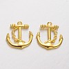 Tibetan Style Alloy Anchor Pendants K08QD011-1