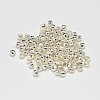 PVD Vacuum Plating Brass Round Faceted Spacer Beads KK-I598-26S-RS-2