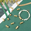 30 Sets Column Brass Capsule Lace Lock Buckles KK-PH0003-91G-2