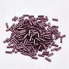 Glass Bugle Beads SEED-E001-12mm-57-2