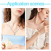 4Pcs Natural Pearl Pendants PALLOY-TAC0182-7