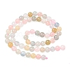 Round Natural Morganite Bead Strands G-L425-30-6mm-4