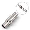 Brass Locking Tube Magnetic Clasps LS-MC079-1