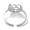 304 Stainless Steel Constellation Rings for Women RJEW-U024-01P-07-3