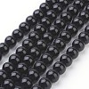 Synthetic Black Stone Beads Strands X-GSR4mmC044-1