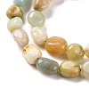 Natural Flower Amazonite Beads Strands G-G146-A19-01-4