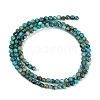 Natural HuBei Turquoise Beads Strands G-M411-A02-01-5