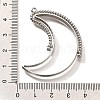 Alloy Open Back Bezel Pendants PALLOY-I223-04P-3