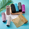 Plastic 24 Rows Rhinestone Mesh Wrap Roll AJEW-TA0001-09-8