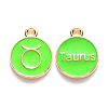 Alloy Enamel Pendants LS-ENAM-S124-01B-06C-1