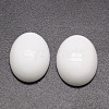 Oval Opaque Glass Cabochons G-K020-40x30mm-12-1