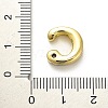 Rack Plating Brass Cubic Zirconia Beads KK-L210-008G-C-3