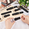 6 Sets PU Leather Buckles FIND-FG0002-24-3