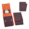 Portable PU Leather Single Watch Pouch Storage Bags ABAG-WH0048-20A-1