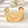 316L Surgical Stainless Steel Cuff Bangles BJEW-D454-01C-G-2