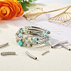 Craftdady 64Pcs 8 Style 201 Stainless Steel Beads STAS-CD0001-32-18