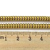 Electroplated Synthetic Non-magnetic Hematite Beads Strands G-K361-A04-02-4