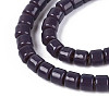 Opaque Solid Color Glass Beads Strands GLAA-N065-4x4mm-C07-3