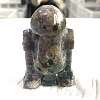 Natural Ocean Jasper Carved Robot Figurines PW-WGAEA8B-05-1