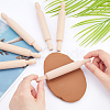 Wooden Rolling Pin AJEW-WH0261-11-3
